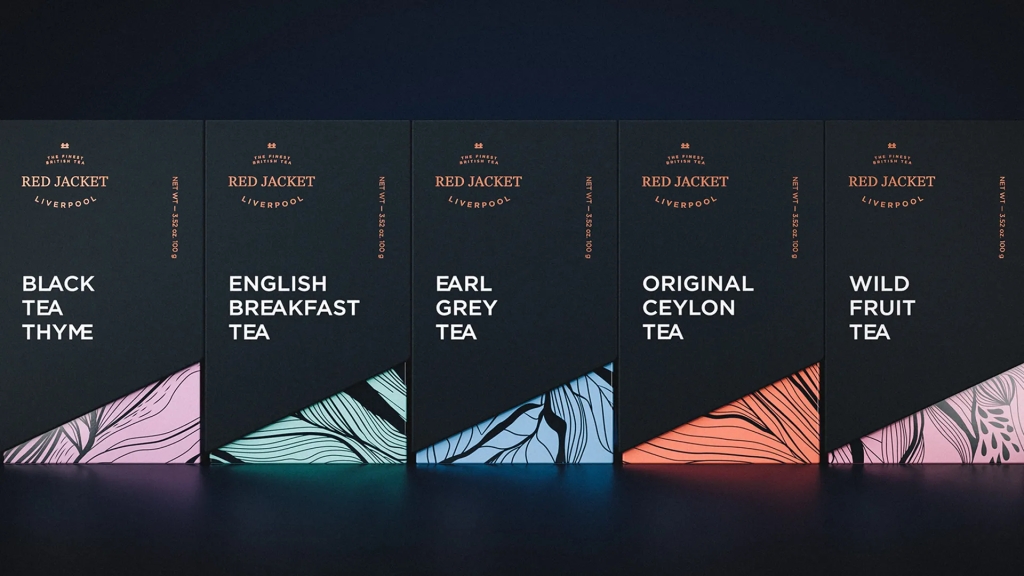 PACKAGING FOR RED JACKET TEA